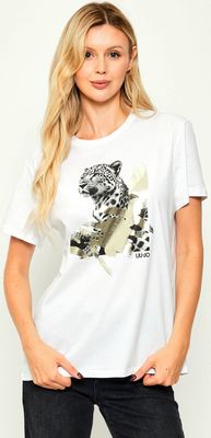 Liu Jo - Bluzka damska w stylu młodzieżowym ze sklepu: Gomez Fashion Store w kategorii: Bluzki damskie - zdjęcie 874714-BD9-10338_LJ254W000023ZD5