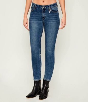 Liu Jo - Jeansy damskie na wiosnę ze sklepu: Gomez Fashion Store w kategorii: Jeansy damskie - zdjęcie 874714-BD9-10338_LJ254W000041ZC1