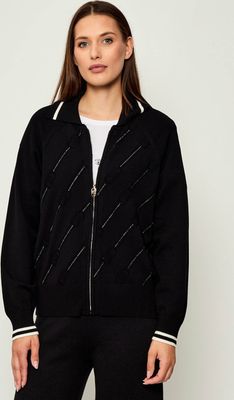 Sweter damski na zimę casual Liu Jo Sport ze sklepu: Gomez Fashion Store w kategorii: Swetry damskie - zdjęcie 874714-BD9-10338_LS254W000019984