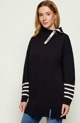 Liu Jo Sport - Sweter damski zimowy ze sklepu: Gomez Fashion Store w kategorii: Swetry damskie - zdjęcie 874714-BD9-10338_LS254W000026984