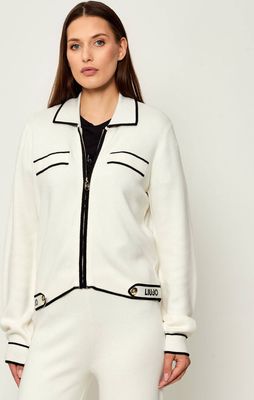 Sweter damski zimowy Liu Jo Sport ze sklepu: Gomez Fashion Store w kategorii: Swetry damskie - zdjęcie 874714-BD9-10338_LS254W000029988