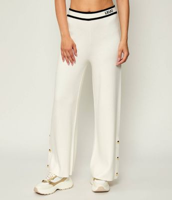 Spodnie damskie sportowe Liu Jo Sport ze sklepu: Gomez Fashion Store w kategorii: Spodnie damskie - zdjęcie 874714-BD9-10338_LS254W000031988