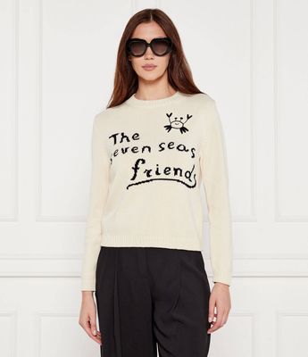 Sweter damski Weekend MaxMara ze sklepu: Gomez Fashion Store w kategorii: Swetry damskie - zdjęcie 874714-BD9-10338_MW254W000014001