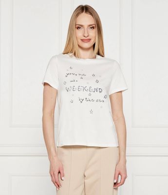 Weekend MaxMara - Bluzka damska wiosenna ze sklepu: Gomez Fashion Store w kategorii: Bluzki damskie - zdjęcie 874714-BD9-10338_MW254W000022001
