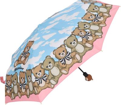 Parasol Moschino ze sklepu: Gomez Fashion Store w kategorii: Parasole - zdjęcie 874714-BD9-10338_MO255W000003905