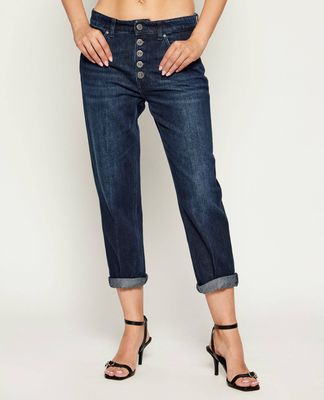 Jeansy damskie na wiosnę DONDUP - made in Italy ze sklepu: Gomez Fashion Store w kategorii: Jeansy damskie - zdjęcie 874714-BD9-10338_DN255W000005800