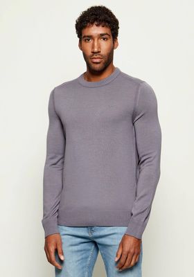 Sweter męski casualowy na zimę BOSS ORANGE ze sklepu: Gomez Fashion Store w kategorii: Swetry męskie - zdjęcie 874714-BD9-10338_BO255M000004062