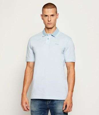 T-shirt męski casual BOSS ORANGE ze sklepu: Gomez Fashion Store w kategorii: T-shirty męskie - zdjęcie 874714-BD9-10338_BO255M000009451