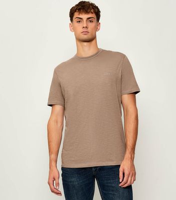 T-shirt męski wiosenny BOSS ORANGE ze sklepu: Gomez Fashion Store w kategorii: T-shirty męskie - zdjęcie 874714-BD9-10338_BO255M000010346