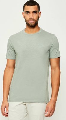 BOSS ORANGE - T-shirt męski wiosenny casualowy ze sklepu: Gomez Fashion Store w kategorii: T-shirty męskie - zdjęcie 874714-BD9-10338_BO255M000010351