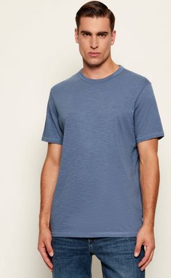 T-shirt męski na wiosnę BOSS ORANGE ze sklepu: Gomez Fashion Store w kategorii: T-shirty męskie - zdjęcie 874714-BD9-10338_BO255M000010495
