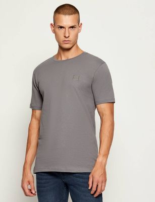 T-shirt męski na wiosnę BOSS ORANGE ze sklepu: Gomez Fashion Store w kategorii: T-shirty męskie - zdjęcie 874714-BD9-10338_BO255M000011062