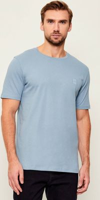 T-shirt męski casual BOSS ORANGE ze sklepu: Gomez Fashion Store w kategorii: T-shirty męskie - zdjęcie 874714-BD9-10338_BO255M000011451