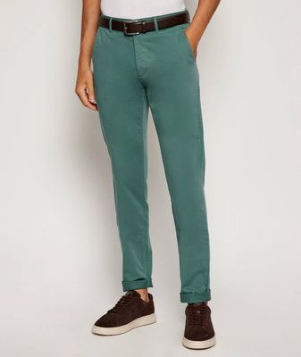 Spodnie męskie jesienne BOSS ORANGE ze sklepu: Gomez Fashion Store w kategorii: Spodnie męskie - zdjęcie 874714-BD9-10338_BO255M000015369