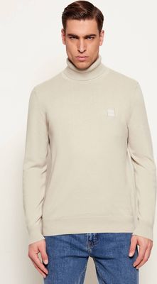 Sweter męski casual BOSS ORANGE ze sklepu: Gomez Fashion Store w kategorii: Swetry męskie - zdjęcie 874714-BD9-10338_BO255M000025271