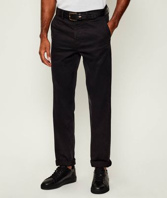 Spodnie męskie casual BOSS ORANGE ze sklepu: Gomez Fashion Store w kategorii: Spodnie męskie - zdjęcie 874714-BD9-10338_BO255M000029001