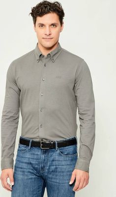 Koszula męska BOSS ORANGE ze sklepu: Gomez Fashion Store w kategorii: Koszule męskie - zdjęcie 874714-BD9-10338_BO255M000031062