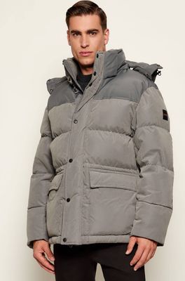 Kurtka męska zimowa BOSS ORANGE ze sklepu: Gomez Fashion Store w kategorii: Kurtki męskie - zdjęcie 874714-BD9-10338_BO255M000032062