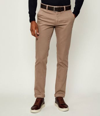 Spodnie męskie jesienne BOSS ORANGE ze sklepu: Gomez Fashion Store w kategorii: Spodnie męskie - zdjęcie 874714-BD9-10338_BO255M000047346