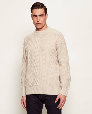 BOSS ORANGE - Sweter męski casual ze sklepu: Gomez Fashion Store w kategorii: Swetry męskie - zdjęcie 874714-BD9-10338_BO255M000051271