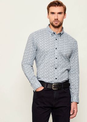 Koszula męska BOSS ORANGE ze sklepu: Gomez Fashion Store w kategorii: Koszule męskie - zdjęcie 874714-BD9-10338_BO255M000053495