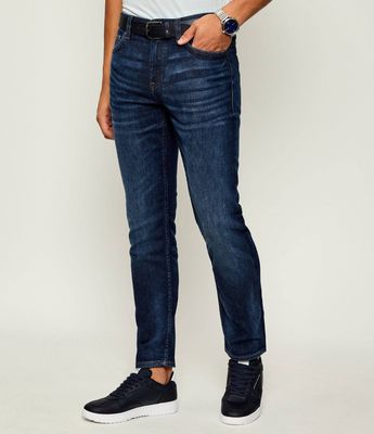Jeansy męskie wiosenne BOSS ORANGE ze sklepu: Gomez Fashion Store w kategorii: Jeansy męskie - zdjęcie 874714-BD9-10338_BO255M000064409