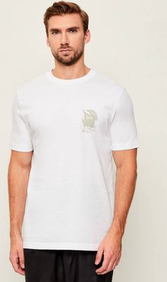 T-shirt męski na wiosnę casual BOSS ORANGE ze sklepu: Gomez Fashion Store w kategorii: T-shirty męskie - zdjęcie 874714-BD9-10338_BO255M000074100