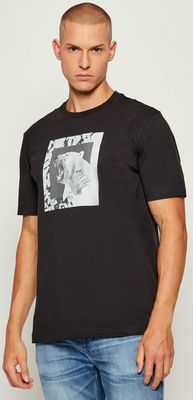 T-shirt męski BOSS ORANGE ze sklepu: Gomez Fashion Store w kategorii: T-shirty męskie - zdjęcie 874714-BD9-10338_BO255M000075001