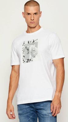 T-shirt męski młodzieżowy BOSS ORANGE ze sklepu: Gomez Fashion Store w kategorii: T-shirty męskie - zdjęcie 874714-BD9-10338_BO255M000075100