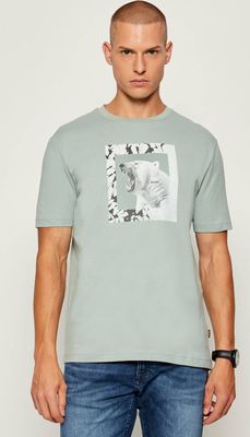T-shirt męski młodzieżowy BOSS ORANGE ze sklepu: Gomez Fashion Store w kategorii: T-shirty męskie - zdjęcie 874714-BD9-10338_BO255M000075351