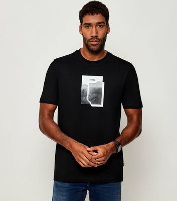 T-shirt męski młodzieżowy BOSS ORANGE ze sklepu: Gomez Fashion Store w kategorii: T-shirty męskie - zdjęcie 874714-BD9-10338_BO255M000076001