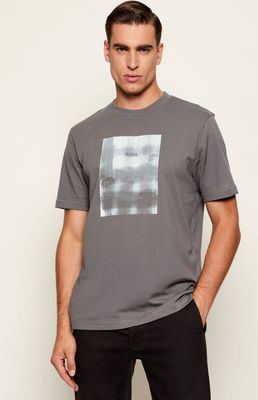 T-shirt męski młodzieżowy BOSS ORANGE ze sklepu: Gomez Fashion Store w kategorii: T-shirty męskie - zdjęcie 874714-BD9-10338_BO255M000076062