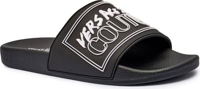 Klapki męskie na lato Versace Jeans Couture ze sklepu: Gomez Fashion Store w kategorii: Klapki męskie - zdjęcie 874714-BD9-10338_VR255M000025899