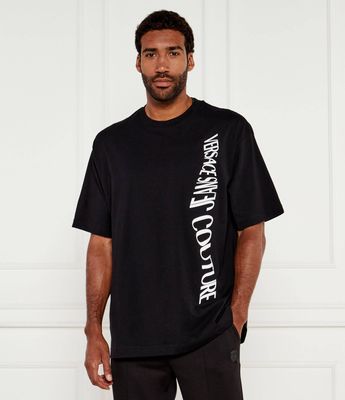 T-shirt męski wiosenny Versace Jeans Couture ze sklepu: Gomez Fashion Store w kategorii: T-shirty męskie - zdjęcie 874714-BD9-10338_VR255M000036899