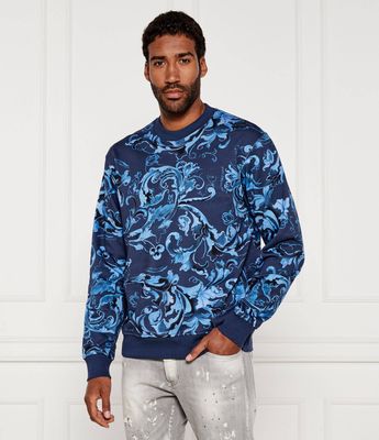Bluza męska wiosenna Versace Jeans Couture ze sklepu: Gomez Fashion Store w kategorii: Bluzy męskie - zdjęcie 874714-BD9-10338_VR255M000040204