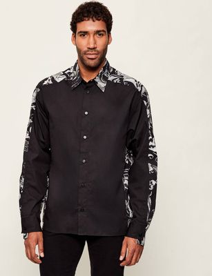 Koszula męska jesienna Versace Jeans Couture ze sklepu: Gomez Fashion Store w kategorii: Koszule męskie - zdjęcie 874714-BD9-10338_VR255M000049899