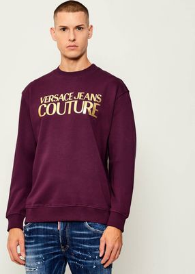 Bluza męska na zimę Versace Jeans Couture ze sklepu: Gomez Fashion Store w kategorii: Bluzy męskie - zdjęcie 874714-BD9-10338_VR255M000050A42