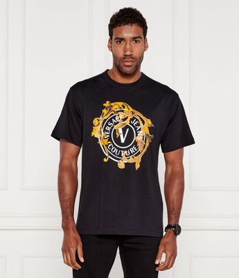 T-shirt męski młodzieżowy Versace Jeans Couture ze sklepu: Gomez Fashion Store w kategorii: T-shirty męskie - zdjęcie 874714-BD9-10338_VR255M000063A06