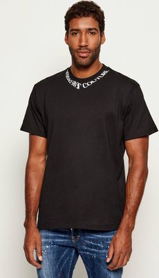 Versace Jeans Couture - T-shirt męski casual ze sklepu: Gomez Fashion Store w kategorii: T-shirty męskie - zdjęcie 874714-BD9-10338_VR255M000064899