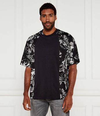 T-shirt męski młodzieżowy Versace Jeans Couture ze sklepu: Gomez Fashion Store w kategorii: T-shirty męskie - zdjęcie 874714-BD9-10338_VR255M000066899