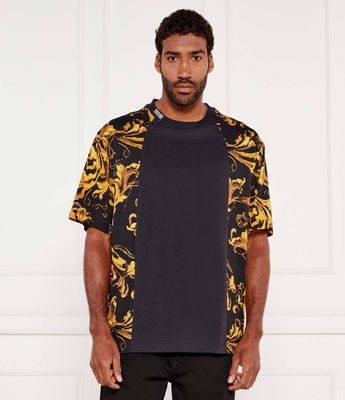 Versace Jeans Couture - T-shirt męski ze sklepu: Gomez Fashion Store w kategorii: T-shirty męskie - zdjęcie 874714-BD9-10338_VR255M000066A06