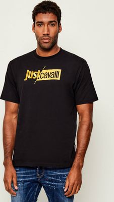 T-shirt męski młodzieżowy Just Cavalli ze sklepu: Gomez Fashion Store w kategorii: T-shirty męskie - zdjęcie 874714-BD9-10338_CA255M000041009