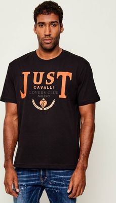 Just Cavalli - T-shirt męski na wiosnę ze sklepu: Gomez Fashion Store w kategorii: T-shirty męskie - zdjęcie 874714-BD9-10338_CA255M000042899