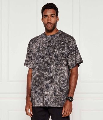T-shirt męski na wiosnę młodzieżowy Just Cavalli ze sklepu: Gomez Fashion Store w kategorii: T-shirty męskie - zdjęcie 874714-BD9-10338_CA255M000049984