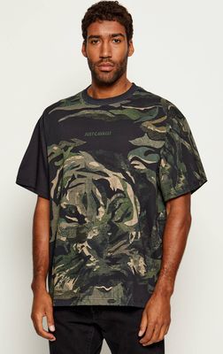T-shirt męski na wiosnę Just Cavalli ze sklepu: Gomez Fashion Store w kategorii: T-shirty męskie - zdjęcie 874714-BD9-10338_CA255M000052899