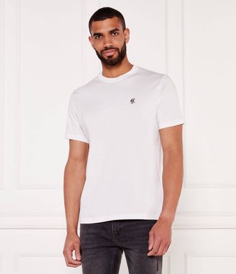 T-shirt męski casual Just Cavalli ze sklepu: Gomez Fashion Store w kategorii: T-shirty męskie - zdjęcie 874714-BD9-10338_CA255M000059005