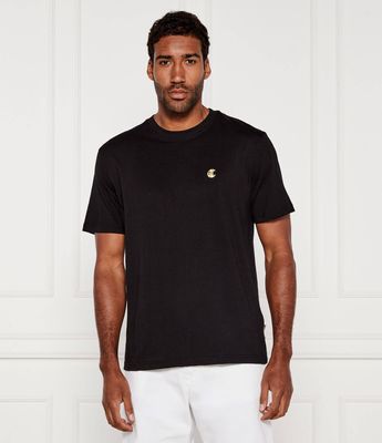 T-shirt męski wiosenny Just Cavalli ze sklepu: Gomez Fashion Store w kategorii: T-shirty męskie - zdjęcie 874714-BD9-10338_CA255M000059899