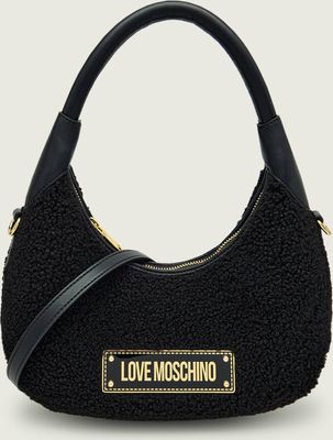Torebka hobo elegancki Love Moschino ze sklepu: Gomez Fashion Store w kategorii: Torebki hobo - zdjęcie 874714-BD9-10338_LM255W000033001