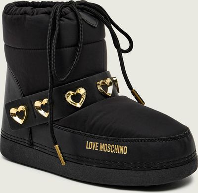 Śniegowce damskie na zimę Love Moschino ze sklepu: Gomez Fashion Store w kategorii: Śniegowce damskie - zdjęcie 874714-BD9-10338_LM255W000050001