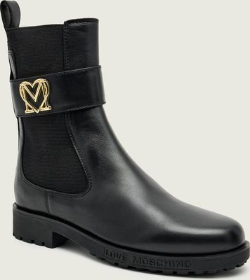 Botki jesienne Love Moschino ze sklepu: Gomez Fashion Store w kategorii: Botki - zdjęcie 874714-BD9-10338_LM255W000053000